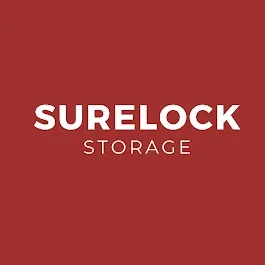 Surelock Storage with red background